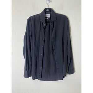 Ledbury Black Button Up Shirt Sz 15 1/2